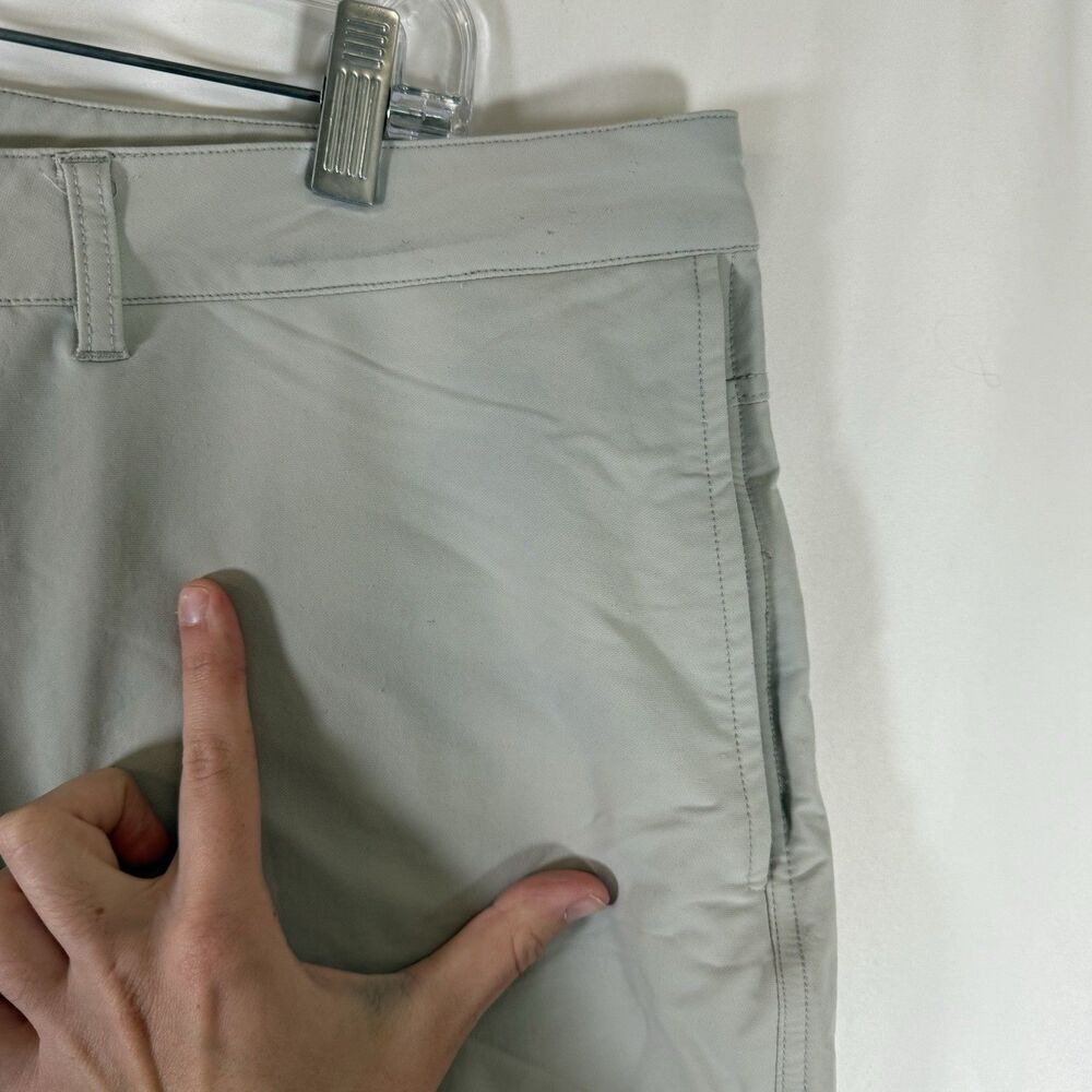 1st Phorm Shorts Men's 2XL 40 Beige Chino Cargo Pocket Zip 7" Inseam - Picture 4 of 9